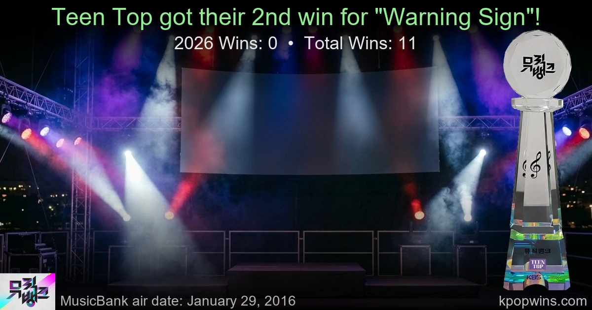 Teen Top - Warning Sign